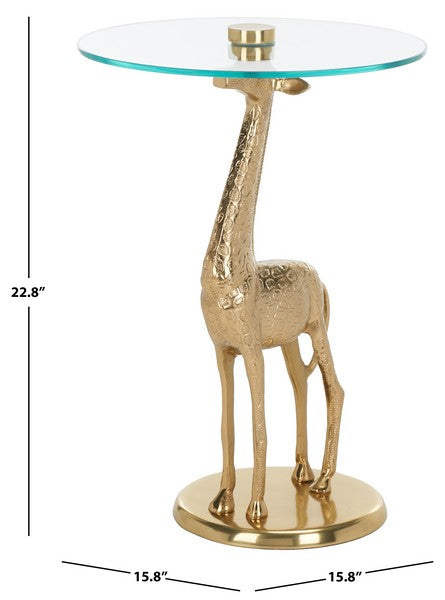 GILLARD GIRAFFE BASE ACCENT TABLE