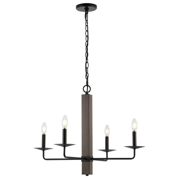 OAKLY 4LT 24 INCH CHANDELIER