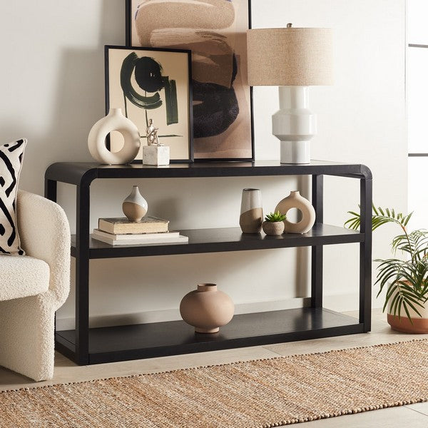 OMARA 3 TIER CONSOLE TABLE