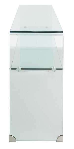 DASH TEMPERED GLAS 1 SHELF KONSOLE TISCH