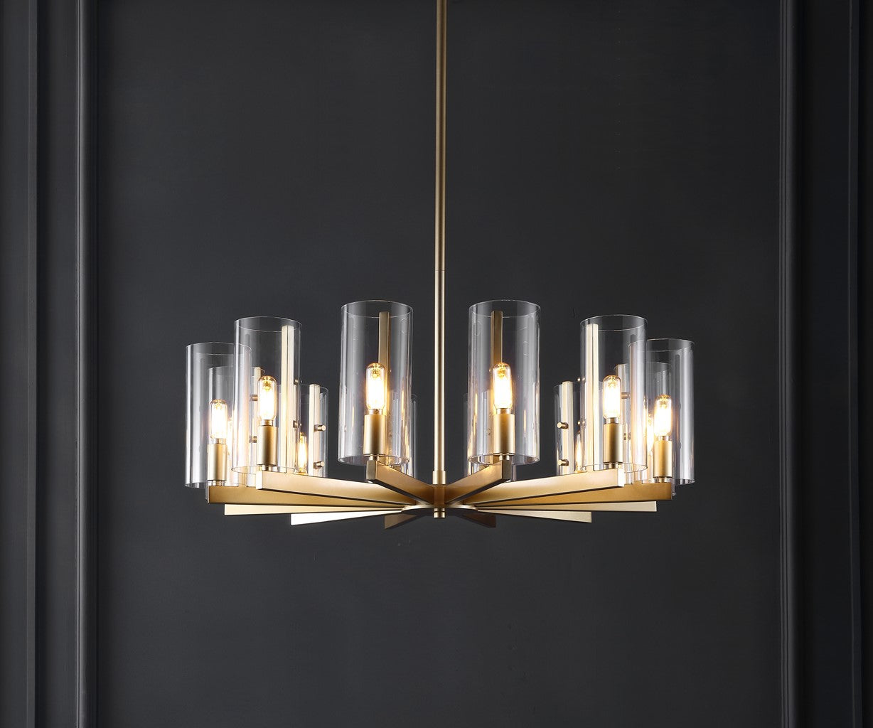 BENICIO GOLD CHANDELIER