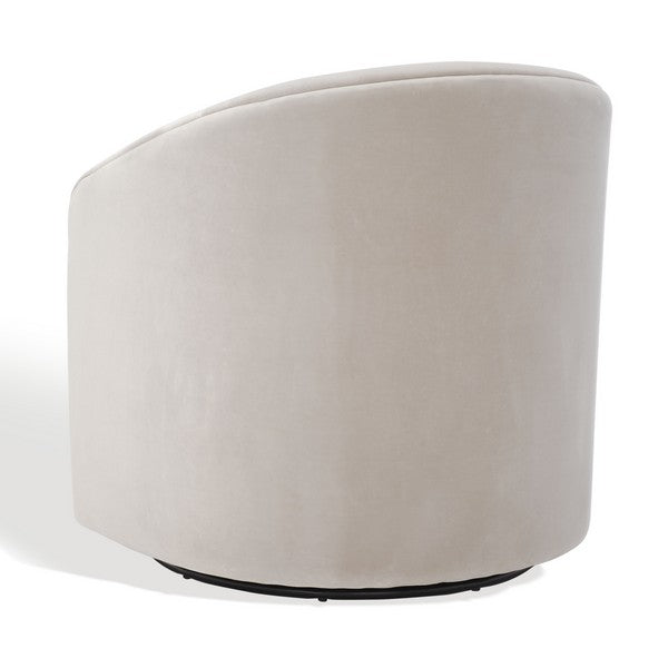 LESLEY SWIVEL BARREL CHAIR