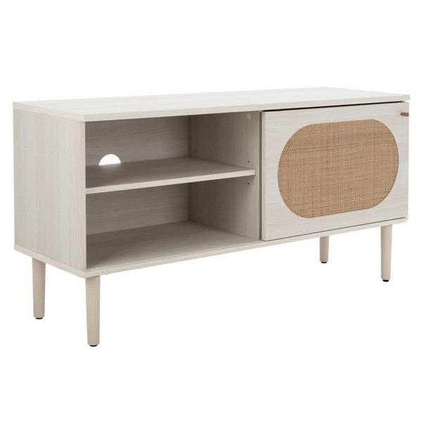 CLAUDE 1 DOOR 2 SHELF MEDIA STAND