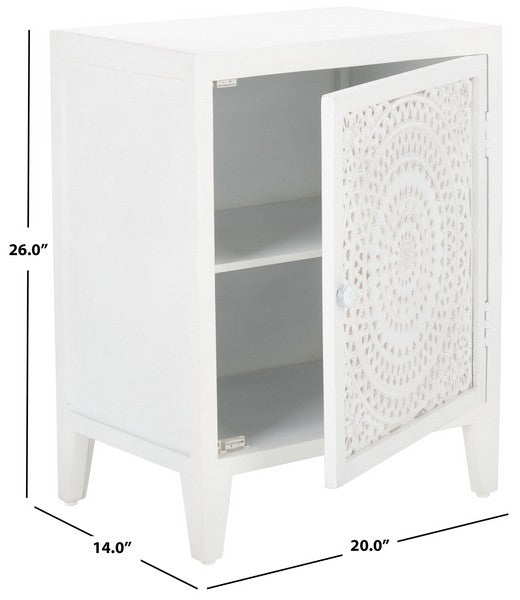 TYBALT 2 SHELF 1 DOOR NIGHTSTAND