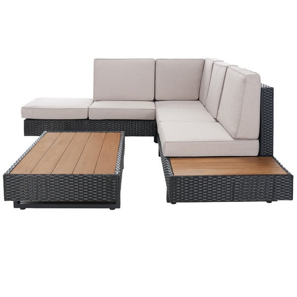 ALLISON TABLE & 2 SEAT SECTIONAL