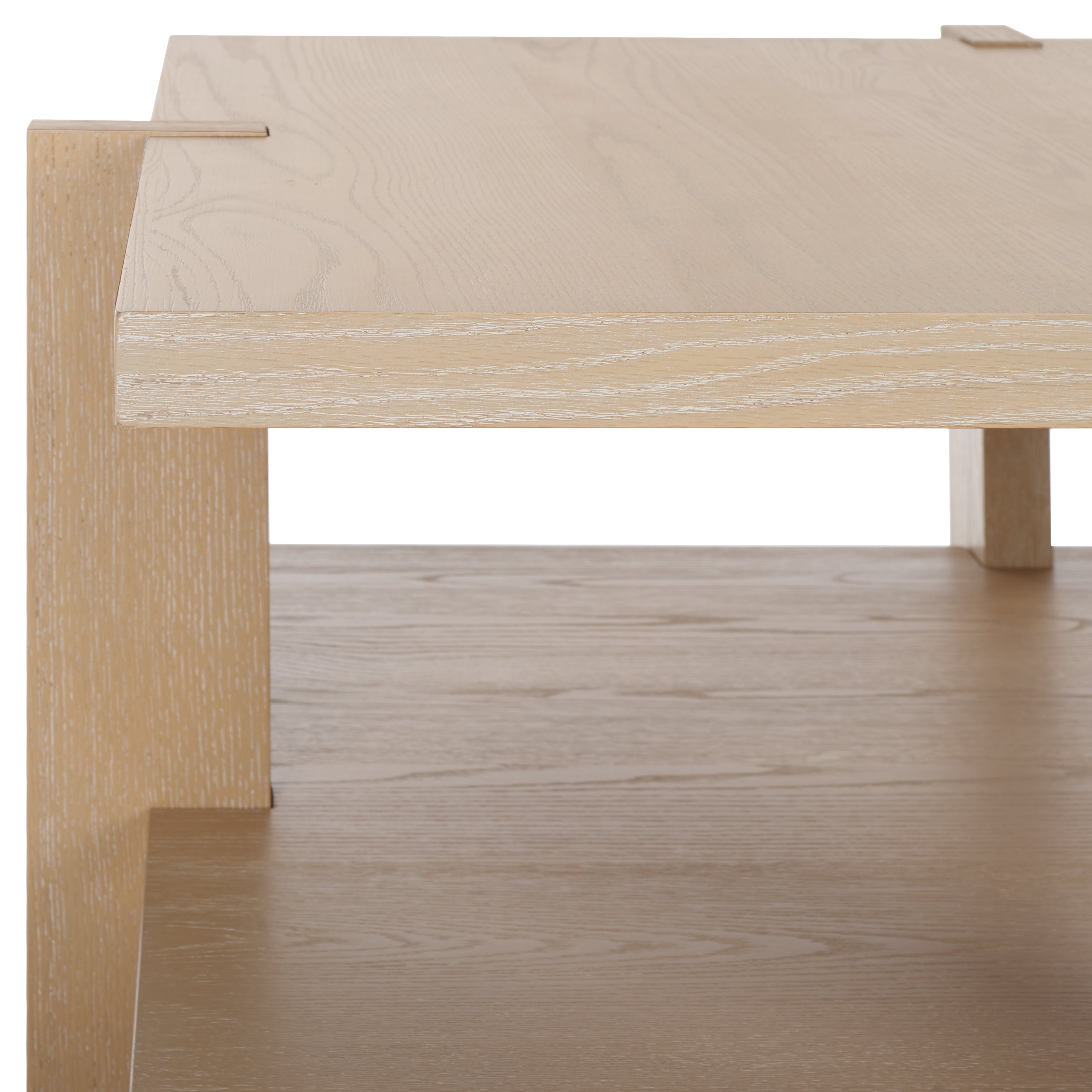 QUIGLEY SQUARE WOOD COFFEE TABLE