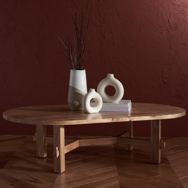 TABYTHA ELM WOOD COFFEE TABLE