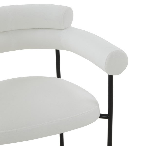 JASLENE CURVED BACK DINING CHAIR