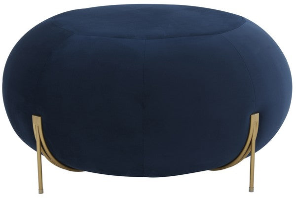 WINTER ROSE RUND OTTOMAN