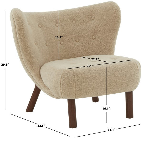 GABRIEL MODERN WINGBACK CHAIR