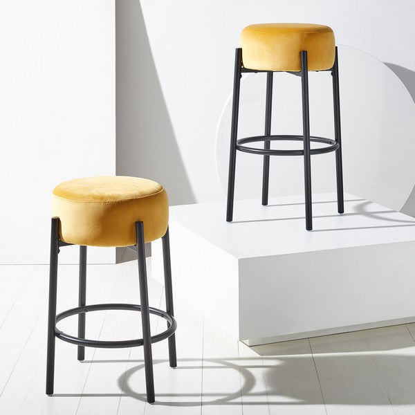 PAISLEIGH METAL LEG BARSTOOL