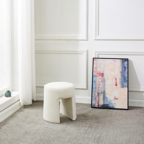 GINNY UPHOLSTERED OTTOMAN