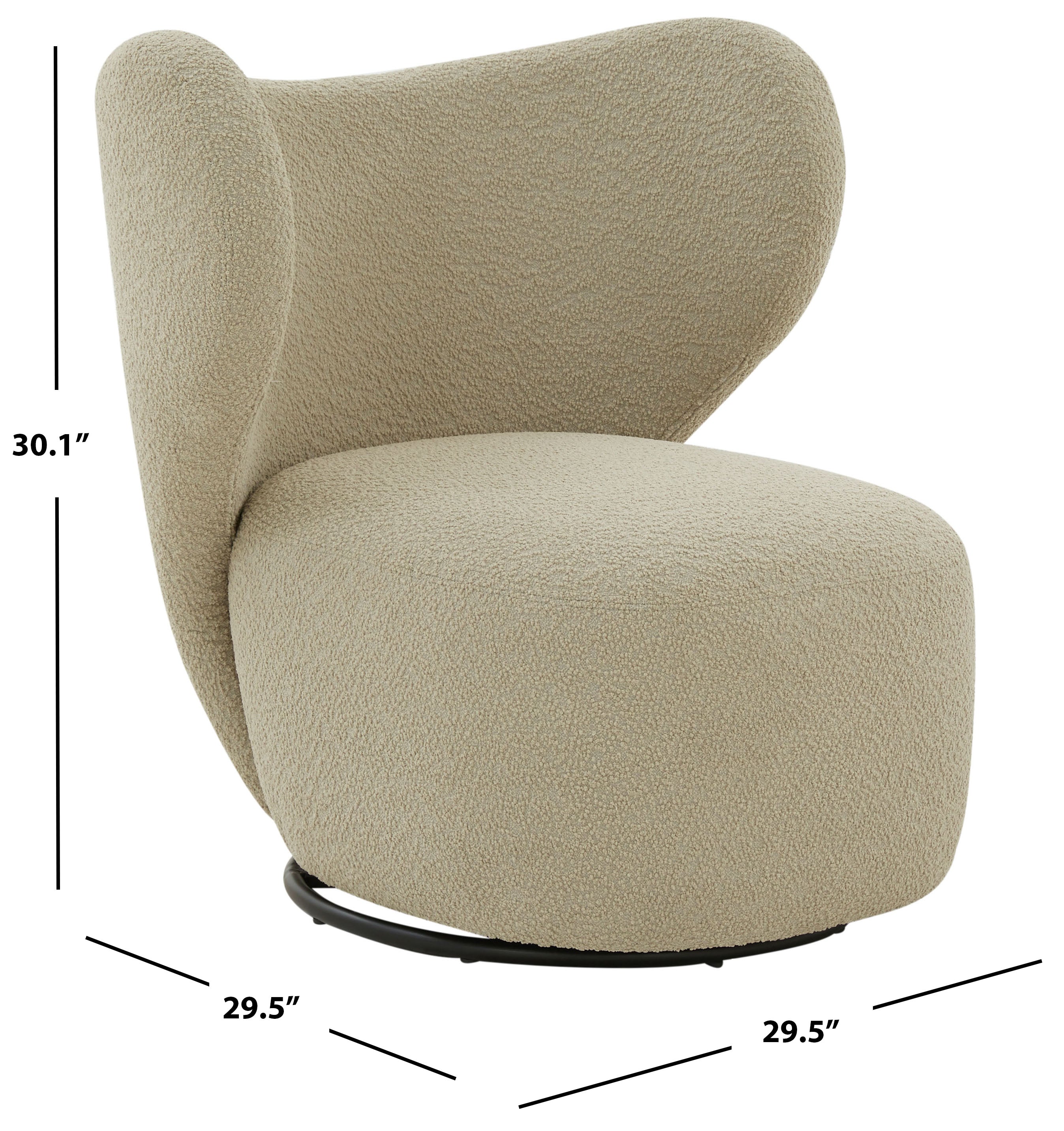 SASCHA SWIVEL ACCENT CHAIR