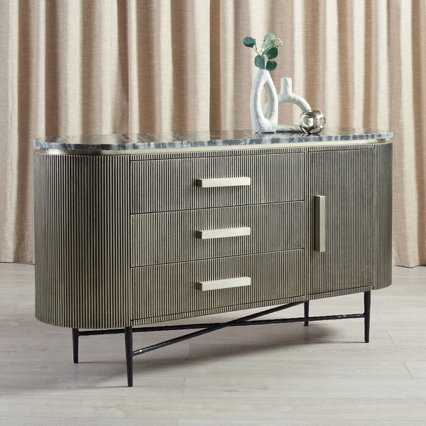 EVERLYSE MARBLE TOP SIDEBOARD