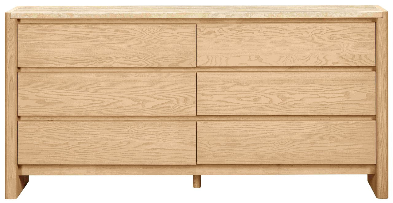 BELLAROSE TRAVERTINE DRESSER