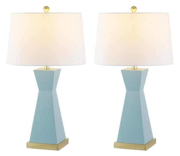 ONDER, 27 INCH RESIN TABLE LAMP SET OF 2