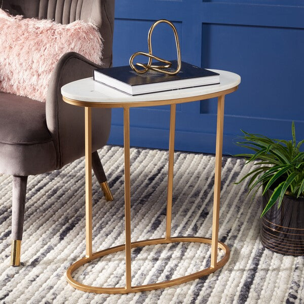 TAGE MARBLE SIDE TABLE