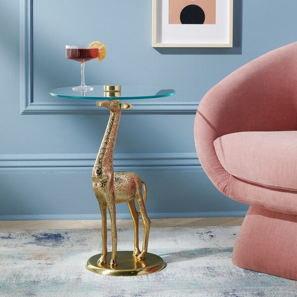 GILLARD GIRAFFE BASE ACCENT TABLE