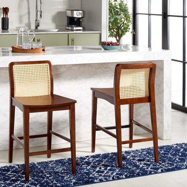 BENICIO RATTAN COUNTER STOOL - SET OF 2