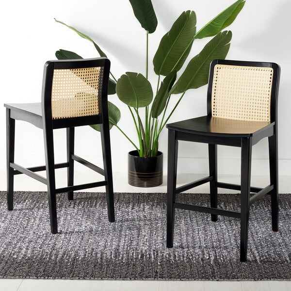 BENICIO RATTAN COUNTER STOOL - SET OF 2