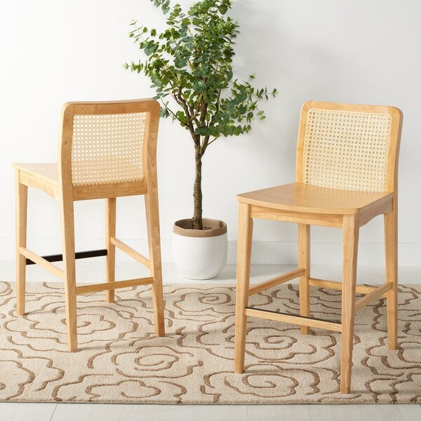 BENICIO RATTAN COUNTER STOOL - SET OF 2