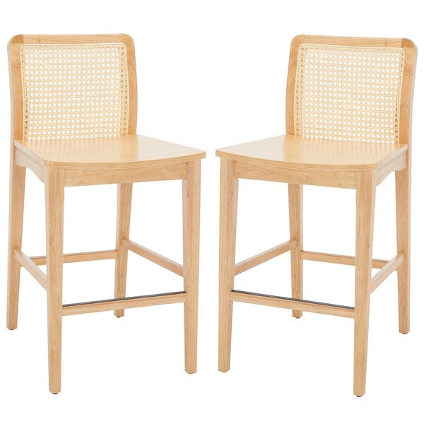 BENICIO RATTAN COUNTER STOOL - SET OF 2