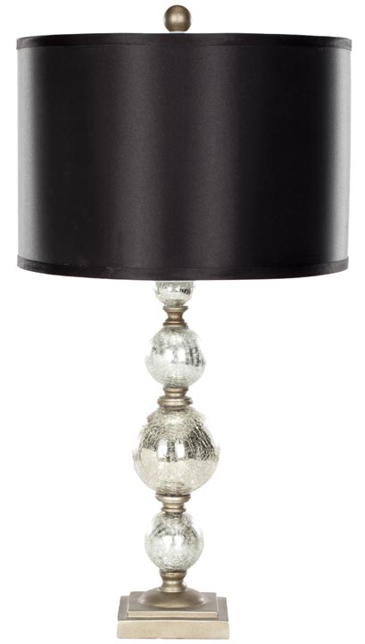 NETTIE 27 INCH H MERCURY GLASS TABLE LAMP (SET OF 2)