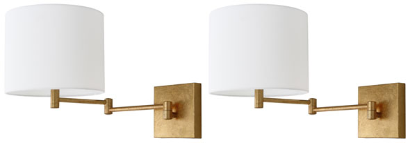 LILLIAN 12 INCH H WALL SCONCE (SET OF 2)