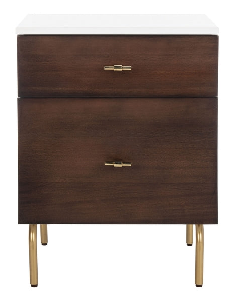 GENEVIEVE 2 DRAWER NIGHTSTAND