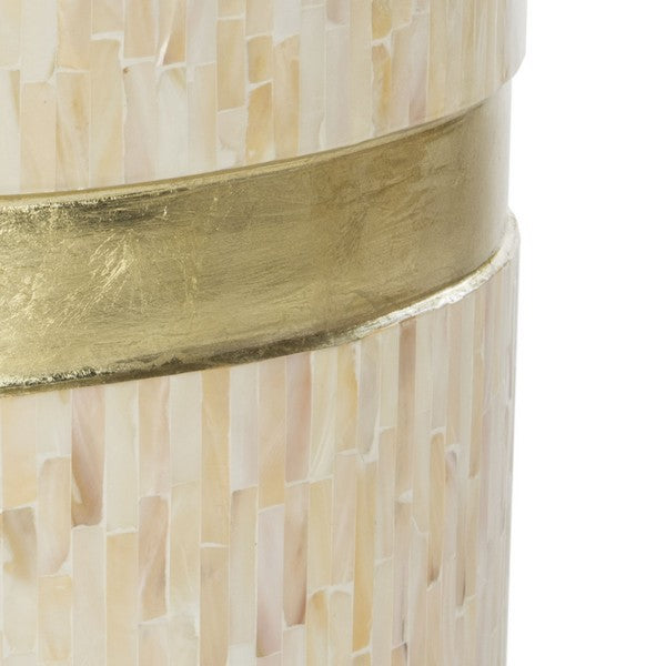 PERLA MOSAIC ROUND SIDE TABLE