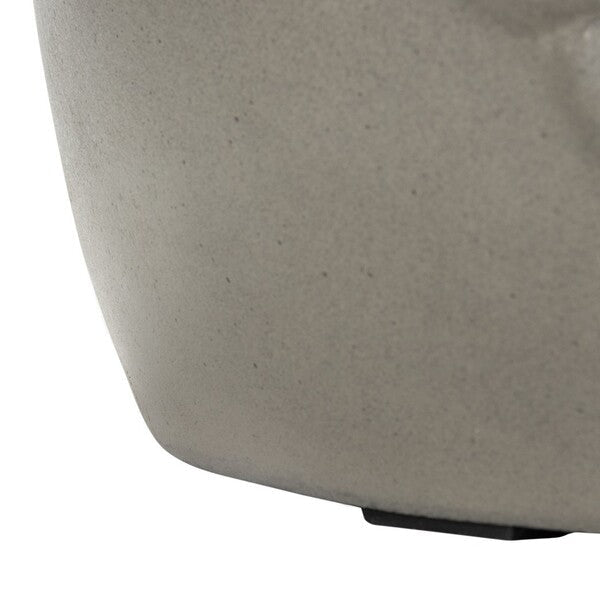 JULYVIA CONCRETE ACCENT STOOL