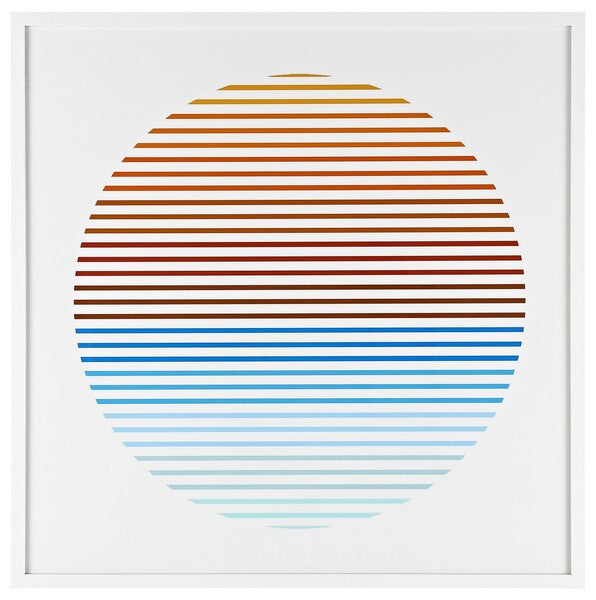 OCEANSIDE SUNRISE RAHMTE WAND KUNST