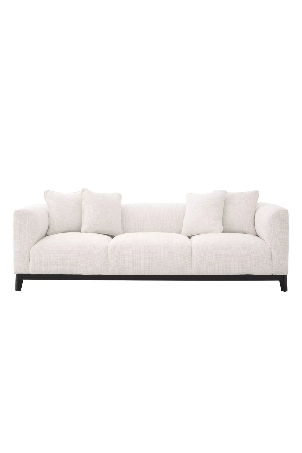 White Upholstered Modern Sofa | Eichholtz Corso