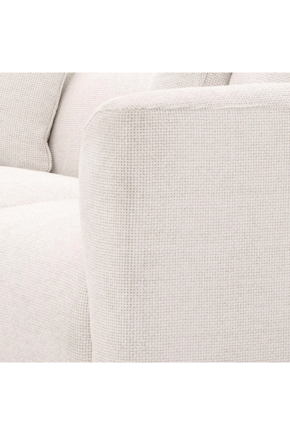 White Upholstered Modern Sofa | Eichholtz Corso